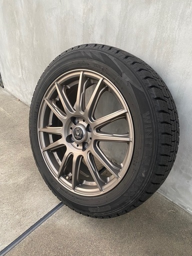 【美品】スタッドレスタイヤホイール付き　4本セット