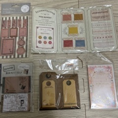 シールやメッセージカード等の画像