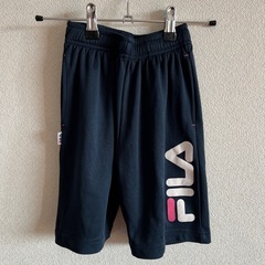 お値下げ致しました⭐️ FILA ネイビー ハーフパンツ キッズ...