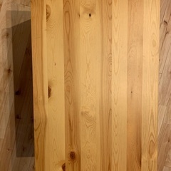 無印良品　パイン材ローテーブル・折りたたみ式②の画像