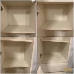 ✨鏡一体型収納✨ホワイトの画像