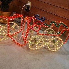 イルミネーション トレイン 電飾 クリスマスの画像