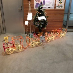 イルミネーション トレイン 電飾 クリスマスの画像