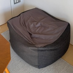 体にフィットするソファ + カバー（MUJI）