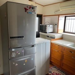 冷蔵庫と冷凍庫セットでの画像