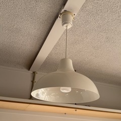 ペンダントライトカバー２つ（MUJI） 