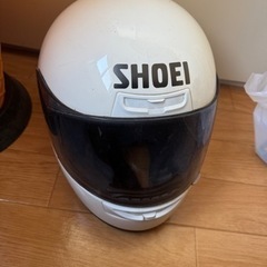 商談中　バイク　ヘルメット　SHOEI RFD II