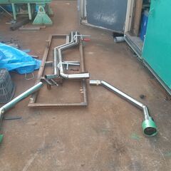 アウディーＡ７自作マフラー