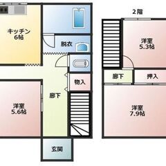 NO24.⭐初期費用無料⭐ 3DK!! 家賃2.4万円 📢 DIY可能 当月末まで家賃無料！★ 【ペット可】 戸建て 貸家 戸建て 格安 家賃3.9万円 毛呂山町前久保南戸建て ペット可 複数入居可 賃貸物件 バストイレ別 事務所利用可能 初期費用0円 - 入間郡