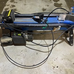 昭和レトロ FUKUSUKEミシン脚テーブル ステンレス天板仕様