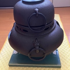 茶釜風炉 決まりました。の画像