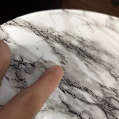 ★引越し★大理石柄テーブル★かなり綺麗★引き取りの画像