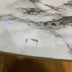 ★引越し★大理石柄テーブル★かなり綺麗★引き取りの画像
