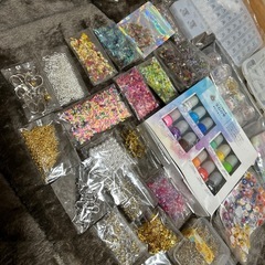 レジン　ハンドメイド用品　まとめ売りの画像