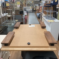 S783 ⭐高松辰雄商店 TAMATSU 折り畳みテーブル 幅120cm USEDの画像