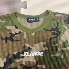 X-large キッズ　迷彩　ロンT 110