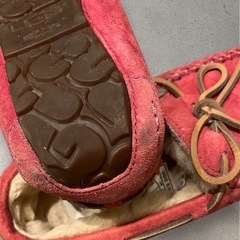 UGG モカシン ローファー ピンク 23cmの画像