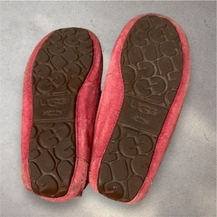 UGG モカシン ローファー ピンク 23cmの画像