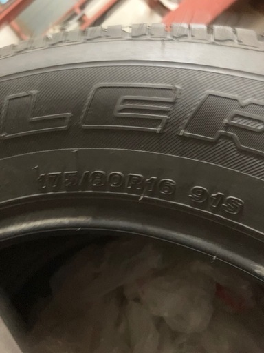 新車外しDUELER H/T 175/80R16 4本
