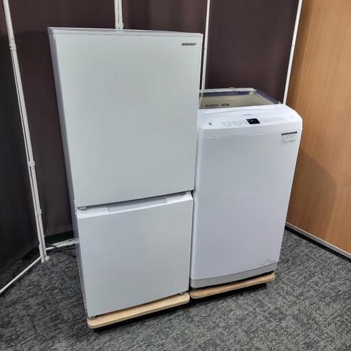 ‍♂️s売約済み‼️配送設置は無料‼️最新2022年製✨つけかえドア対応✨SHARP × Haier 家電セット