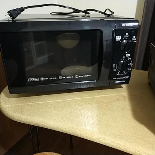アイリス電子レンジ２０１８年