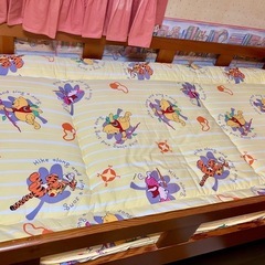 くまのプーさん　子ども用敷布団