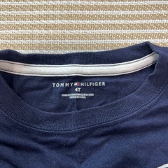 Tommy Hilfiger キッズ Tシャツ 100cm ネイビーの画像