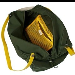 【CAMPER/カンペール】2MANGO リュックトートバッグ　カーキ イエローの画像