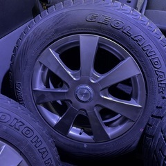 トヨタ・ラッシュ外し・215/65R16・残9ミリ・2017年製造・ジオランダーの画像
