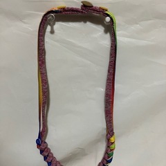 手作りつゆ結びネックレス