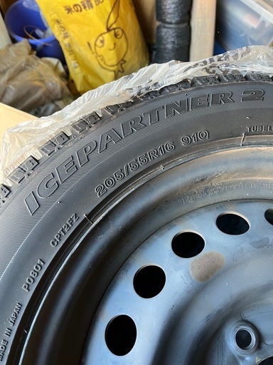 スタッドレスタイヤ➕日産純正スチールホイールセット