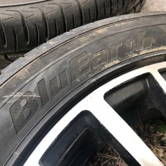 殺到の為返信不可です！　軽自動車用　タイヤ　ホイール　4本セットの画像