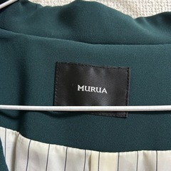 値下げ中‼️MURUA 深緑　コート　Mサイズの画像