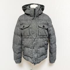 ビランド しまむら 美品 ダウンジャケット ジップアップ ボタン...