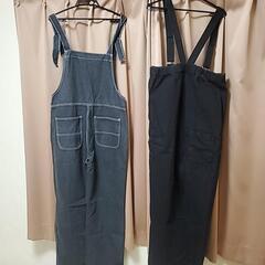 サロペット デニムの画像