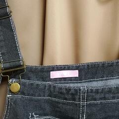 サロペット デニムの画像