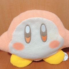 星のカービィ　羊毛フェルト風ぬいぐるみクッション　ワドルディ