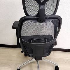 オフィスチェア　グレーの画像