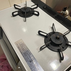 プロパン用二口コンロの画像