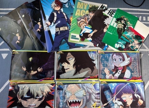 僕のヒーローアカデミア クリアビジュアルポスター セット