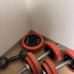 ダンベルセット　ワンコイン
