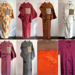 着物類まとめて　9点まとめ　身丈155〜159cm 着用可能　リ...