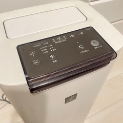 【N644】SHARP シャープ 加湿空気清浄機 KI-JS40-W 20年製の画像