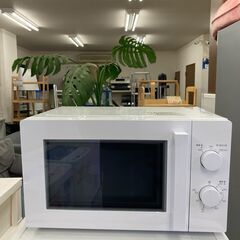 【リサイクルショップ　ピカソ　小松原】ニトリ 60Hz シンプルデザイン＆シンプル機能 電子レンジ WH 2019年製 MM720cukn3★8623★の画像
