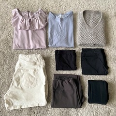 女の子のお洋服セット150センチ　半袖Tシャツニットベストショー...