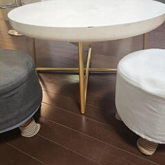 ローテーブル&椅子の画像