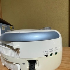 東芝CDラジカセレコーダーの画像