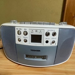 東芝CDラジカセレコーダーの画像