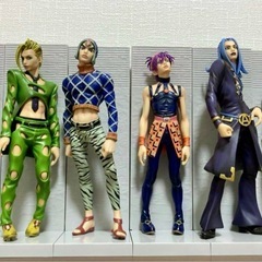JOJO - ジョジョの奇妙な冒険  DXF 5部 黄金の風（4体） Amazon | ジョジョの奇妙な冒険 第五部 黄金の風 DXフィギュア