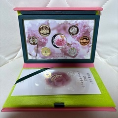 桜の通り抜け 妹背 小手毬 2011.2012 プルーフ貨幣セット 造幣局